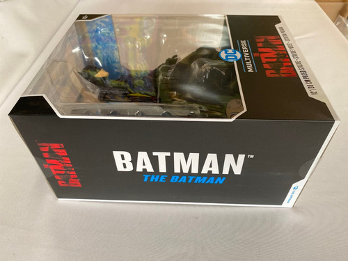 The Batman Dc Multiverse Mcfarlane Figura 11 Pulg Pattinson (Usado)