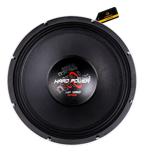 Subwoofer Hardpower Hp1950sg 4ohms 15 Pol Original