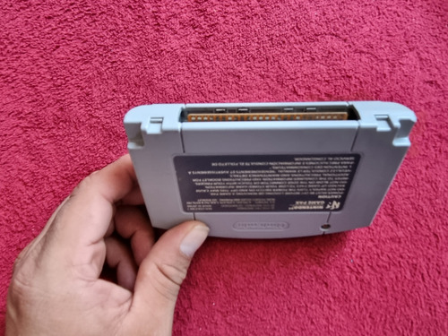 Súper Smash Bros 64 Cartucho Totalmente Original N64 (Usado)