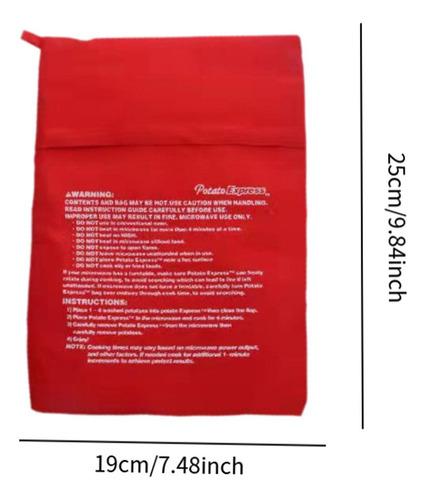 Bolsa For Patatas For Microondas, Bolsa Para, M