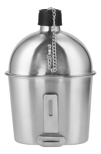 2pcs 1000ml 600ml Juego De Tazas De Cantimplora Militar De