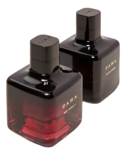 Perfume Zara Red Vanilla 100 Ml + Zara Black Amber 100 Ml