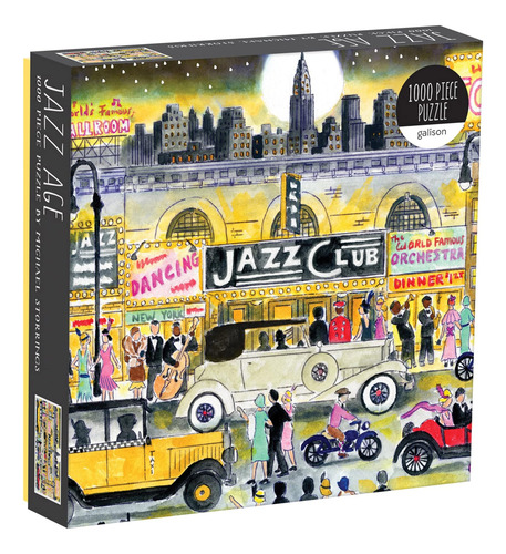 Galison Michael Storrings Jazz Age Rompecabezas De 1000 Piez