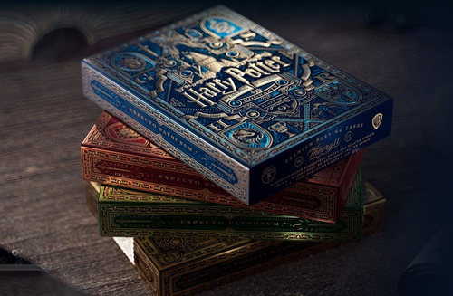 Baralho Harry Potter Azul (ravenclaw / Corvinal)