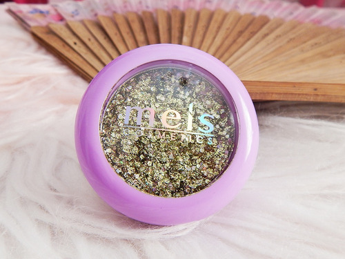 Meis Sombra Individual Gel Cola De Sirena Crushed Dorado