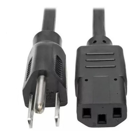 Imagen 1 de 1 de Cable De Corriente Ac Para Computadora