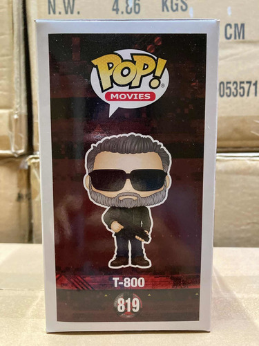T-800 819 Terminator Dark Fate Funko Pop Película Arnold