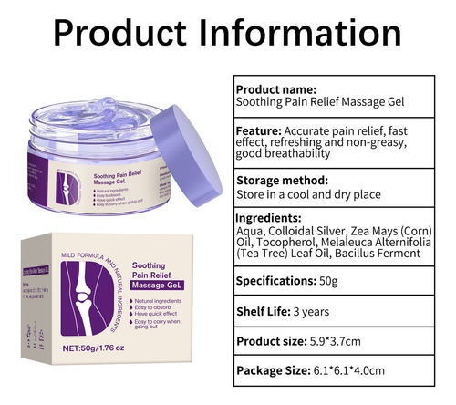Gel Reafirmante Y Reafirmante De Fórmula Suave Para El Cuida