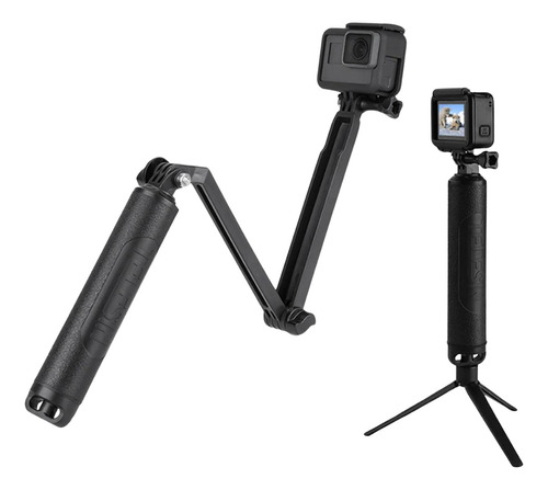 Palo Selfie Gopro 3 Pliegues Multi Posicion Y Mini Tripode