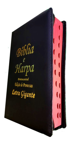 Bíblia Sagrada Letra Gigante Zíper 