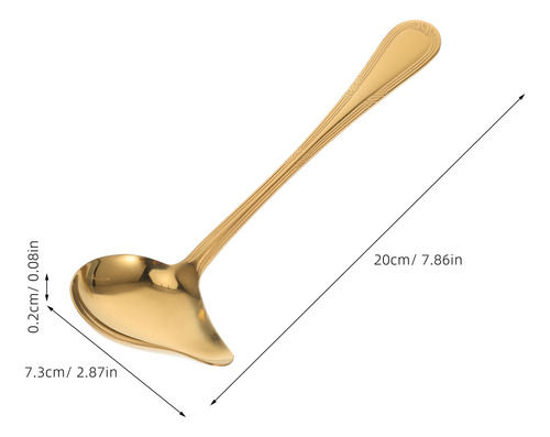 2 Cucharas De Salsa: Cucharones De Acero Inoxidable Para Ser