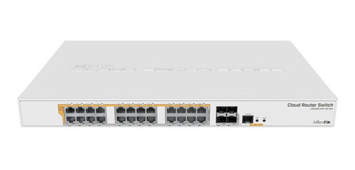 Switch 24 Puertos Mikrotik Gigabit Ethernet 4 Sfp+