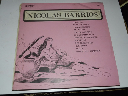 Vinilo 1063 - Nicolas Barrios 