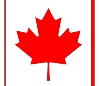 Bandera Canada 1mtr X 1.50mtrs Poliester Estampado