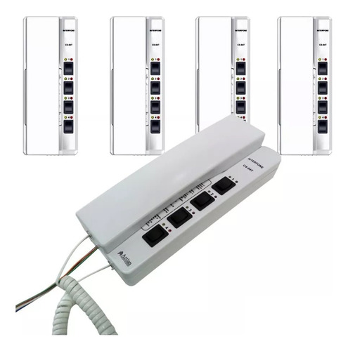 4pcs Interfone Elevador Intercomunicador Cs04t Aztlan