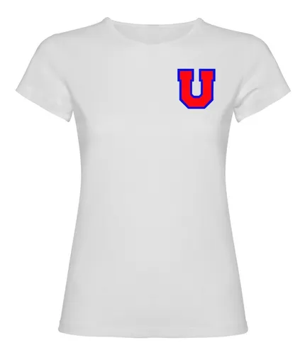 Polera De Mujer Universidad De Chile Dos Diseños Algodón
