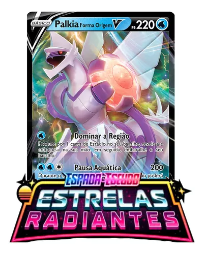 30 Cartas Pokemon Gx/ V + Carta Arceus Dialga Palkia Aliados