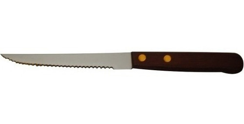 Cuchillo Sierra Comer Comedor Cubierto Madera Ferretera 3606