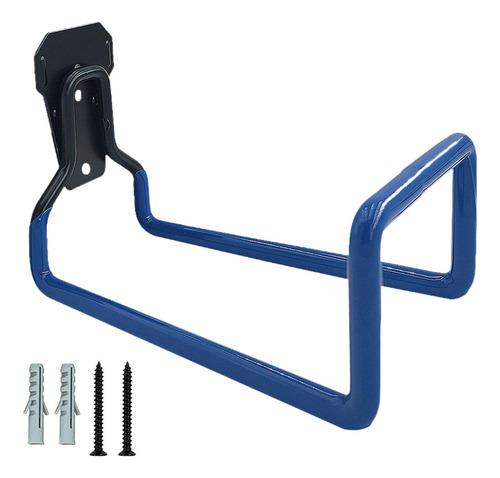 Soporte De Manguera Resistente, Organizador De Montaje Azul