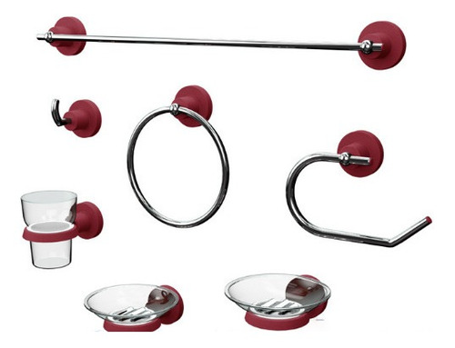 Imagen 3 de 9 de Canilla Mezcladora Mesada Cocina Grifmac Matte Rojo