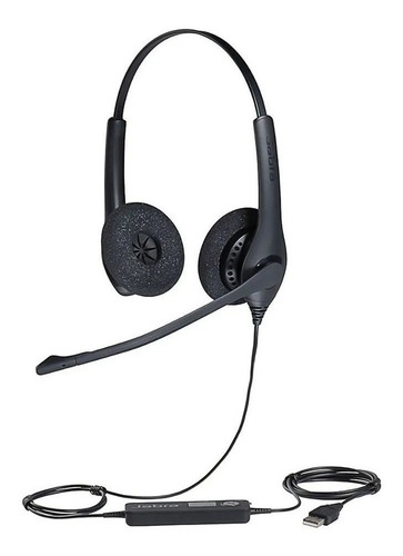 Imagen 2 de 10 de Auricular Jabra Biz 1100 Duo Biaural Conexion Usb