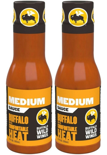 Buffalo Wild Wings Medium Heat Sauce 355 Ml 2 Pack