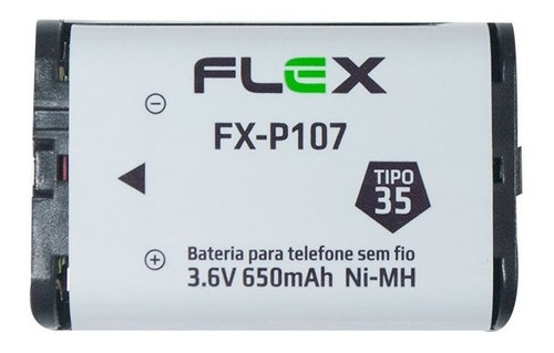 Bateria Para Telefone Sem Fio Panasonic Hhr-p107 3,6v 650mah