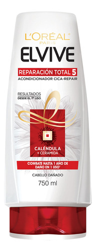 Acondicionador Reparación Total 5 Elvive L'Oréal 750ml