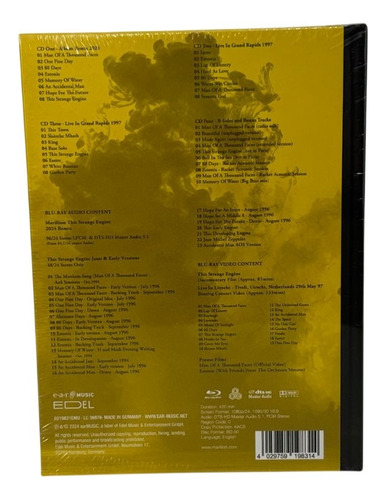 Box Marillion - This Strange Engine Deluxe 3cd+bluray+livro