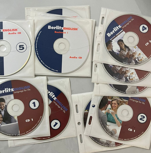 Libro De Ingles - Berlitz English - 6 Niveles + Cds (Usado)