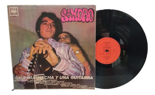 Lp - Acetato - Sandro - Una Muchacha Y Una Guitarra - 1968