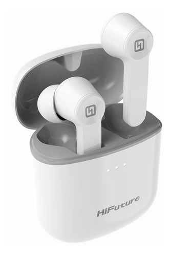 Imagen 4 de 9 de Auriculares Inalámbricos In-ear Tws Hifuture Flybuds Blancos