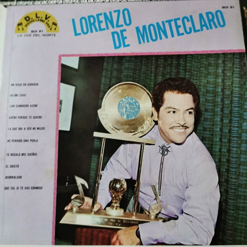 Disco Lp:lorenzo De Monteclaro- El Cristo