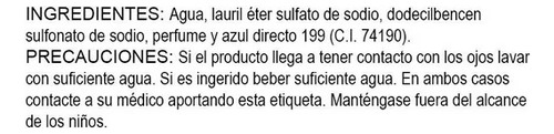 Detergente Líquido Foca Para Ropa 1 L