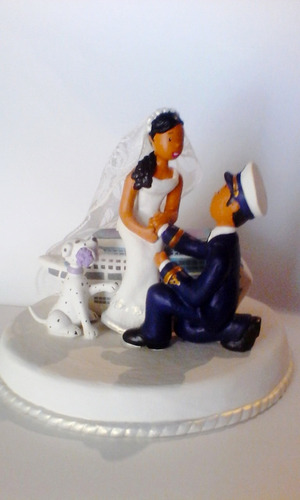 Novios Personalizados Centros Para Tortas De Masa Flexible