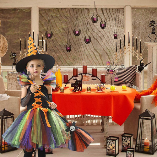 Disfraz De Bruja Para Niñas Disfraz De Bruja De Halloween Pa