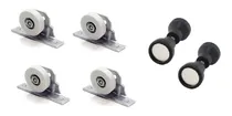 Comprar Kit Roldana Pu002F Box Banheiro Acrílico 4 Roldana 2 Puxadores  