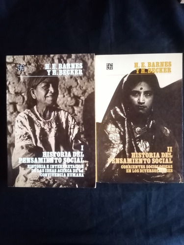 Historia Del Pensamiento Social. Barnes, Becker. Completo 2t