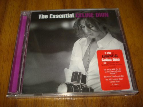 Cd Celine Dion / The Essential (nuevo Y Sellado) Deluxe 2 Cd