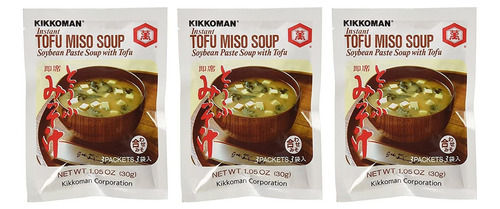 Kikkoman Sopa Instantánea De Tofu Miso (sopa De Pasta De Soj