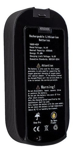 1 Pcs Batería Recargable Pila For Eliteox Maf052 6360mah