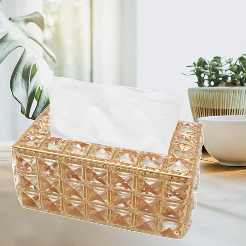 Servilletero Rectangular Con Cubierta De Caja De Pañuelos
