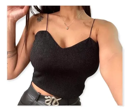 Top Negro De Vestir MercadoLibre
