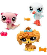 Comprar Littlest Pet Shop Trío De Mascotas Tubo Con Tres Mascotas