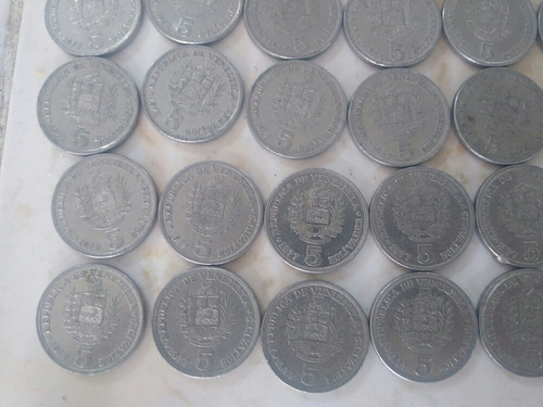 Monedas De 5 Años 1973 Y 1977