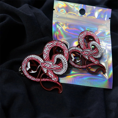Design De Personalidade Exagerated Serpentine Love Trend Spi