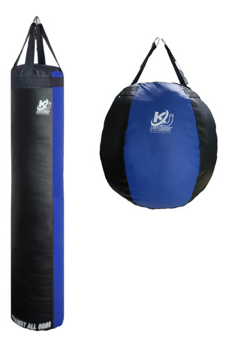 Saco De Boxeo 180cm Publico Y Bola Upper 25kg Costal De Box