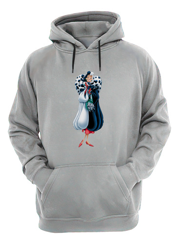Cruella De Vil 101 Dalmatas Buzo Canguro Friki Tu Eres #3