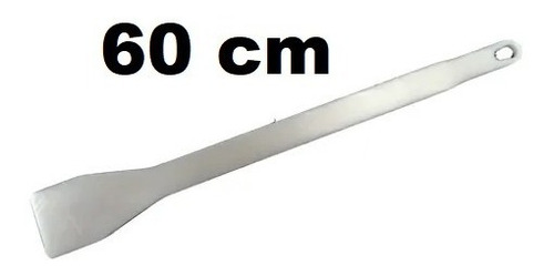Imagem 1 de 1 de Colher Plana Cervejeira Caldeirão Polietileno Grande 60cm