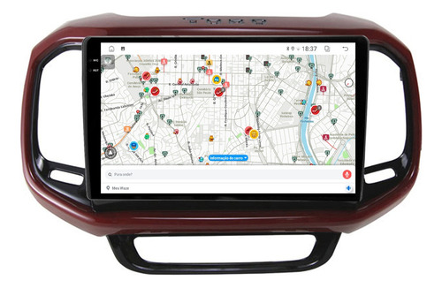 Multimidia Toro 16/21 9p Adak Octa Android Carplay 6/128gb